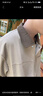 名創(chuàng)優(yōu)品（MINISO）美式飛行夾克男士秋季新款潮牌寬松休閑工裝外套男春秋大碼派克服 【斜紋拼色夾克】卡其 XL /180(體重140-160斤) 曬單實(shí)拍圖