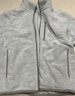 優(yōu)衣庫童裝男童女童搖粒絨拉鏈茄克長(cháng)袖外套夾克秋冬新款478141 02 淺灰色 160 曬單實(shí)拍圖
