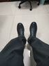 奧康（Aokang）官方男鞋 流行商務(wù)休閑皮鞋男士舒適百搭一腳蹬鞋子男黑41碼 曬單實(shí)拍圖