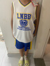 李寧（LI-NING）童裝兒童比賽套裝男小大童籃球背心短褲專業(yè)訓(xùn)練套裝160YATV137-1 曬單實(shí)拍圖