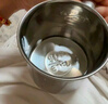 onlycook不銹鋼杯水杯帶蓋子 牛奶杯口杯316L不銹鋼兒童幼兒園寶寶杯 小豬 曬單實(shí)拍圖