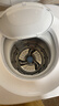 美的（Midea）迷你洗衣機 MB30VH36E 3KG嬰兒小型兒童內衣洗衣機 全自動(dòng)波輪 高溫煮洗 除菌除螨宿舍 以舊換新 曬單實(shí)拍圖