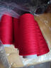 繡羅裳特級羊絨線(xiàn)圍巾diy機織手工編織diy細線(xiàn)寶寶線(xiàn)手工圍巾毛線(xiàn)團 紅色6001大紅色(買(mǎi)一兩送一兩) 曬單實(shí)拍圖