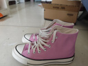 匡威（Converse）官方 1970S男女高幫帆布鞋薔薇粉多巴胺粉色A03795C A03795C 39 曬單實(shí)拍圖