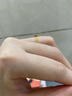 周六福新年禮物 黃金戒指女款5G足金時(shí)尚小蠻腰指環(huán) 計價(jià) 13號-1.18g 曬單實(shí)拍圖