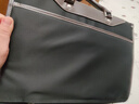 山業(yè)（SANWA）電腦包手提商務(wù)公文包男女單肩斜挎包大容量筆記本包通勤出差包 BZC1BK黑色【外觀(guān)專(zhuān)利】 15.6英寸 曬單實(shí)拍圖