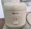 小熊（Bear）電飯鍋1.2L家用小電飯煲1-2人小型迷你智能宿舍煮飯不粘內膽小容量小鍋一人食米飯2-3人煮飯鍋 不粘內膽 1.2L 【一鍵快煮】DFB-F12Z2 曬單實(shí)拍圖