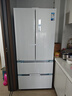 美的（Midea）508升法式多門(mén)四開(kāi)門(mén)一級能效雙系統雙循環(huán)除菌凈味國家補貼20%家用冰箱大容量BCD-508WTPZM(E)白 曬單實(shí)拍圖