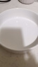 北鼎（Buydeem）純白陶瓷盤(pán)餐具菜盤(pán) 搭配蒸燉鍋17cm 陶瓷蒸蛋盤(pán)配件 曬單實(shí)拍圖