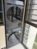 西門(mén)子（SIEMENS）小晶鉆Plus智能投放洗烘套裝 智投洗衣機變頻熱泵烘干機 深層凈洗智感烘干 WG52H2I10W+D11W湖蘊藍 曬單實(shí)拍圖