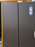 海爾（Haier）小紅花套系418升594mm專(zhuān)業(yè)超薄零嵌十字T型家用電冰箱一級能效BCD-418WGHTDB9S9U1家電國家補貼20% 曬單實(shí)拍圖