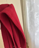 恒源祥澳洲羊絨圍巾男女冬季加厚保暖韓版純色男生羊毛圍脖高檔禮物 076酒紅[100%羊絨款] 23*165cm/140g 曬單實(shí)拍圖