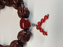 DL 1998胖東來(lái)同款金剛菩提子手串配件納悟 星月菩提三通配飾 文玩佛珠10 20mm紅瑪瑙三通佛頭 曬單實(shí)拍圖