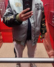 唐號（tanghao）干活穿工作服上班休閑褲男士無(wú)磁無(wú)鐵運動(dòng)韓版潮流寬松束腳春秋冬黑色+黑色 兩件裝XL 曬單實(shí)拍圖