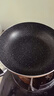 炊大皇 炒鍋不粘鍋 易潔輕量平底炒菜鍋煎鍋28cm 電磁爐通用 極皇JH28CG 曬單實(shí)拍圖