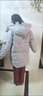 G.DUCKKIDS小黃鴨兒童羽絨服中長(cháng)款 冬裝新款女童羽絨服洋氣中大童時(shí)尚加厚 米白色 130 曬單實(shí)拍圖