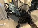 博格步（BUGABOO）荷蘭Bugaboo Bee6博格步多功能輕便城市型雙向可折疊嬰兒推車(chē) 黑架水霧藍 黑座 曬單實(shí)拍圖