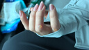 蕉下（beneunder）防曬衣女春夏涼感防紫外線新款A(yù)L818遠(yuǎn)山灰M 曬單實(shí)拍圖