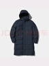 優(yōu)衣庫男裝無(wú)縫羽絨大衣/外套夾克連帽羽絨服保暖470079 69 藏青色 L /175/100A 曬單實(shí)拍圖