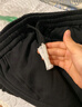 森馬（Semir）休閑褲女冬季發(fā)熱抑菌抓絨純色束腳長(cháng)褲保暖百搭女生101724127013 曬單實(shí)拍圖