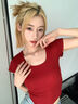唯一（Winy）999純銀項鏈女2025新款一克拉莫桑鉆吊墜生日禮物送朋友老婆首飾 曬單實(shí)拍圖