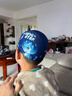 李寧（LI-NING）兒童泳帽男女童柔軟舒適可愛(ài)游泳帽卡通印花布帽6161航海藍 曬單實(shí)拍圖