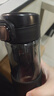 富光一鍵彈蓋磁彈泡茶杯Tritan材質(zhì)茶水分離杯塑料水杯子黑色720ml 曬單實(shí)拍圖