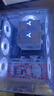喬思伯（JONSBO）CR-3000E 彩色版白色款 CPU風(fēng)冷散熱器(雙塔雙風(fēng)扇/鍍鎳6熱管/彩色光效/PWM/多平臺/附硅脂) 曬單實(shí)拍圖