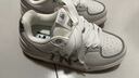 MLB鞋子男女情侶復古板鞋休閑學(xué)長(cháng)鞋2025新款百搭虞書(shū)欣同款運動(dòng)鞋子 灰白色 38.5 曬單實(shí)拍圖