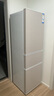 Haier/海爾冰箱三門(mén)小型家用大容量軟冷凍節能小電冰箱三開(kāi)門(mén) BCD-215LHC300NX二級能效 曬單實(shí)拍圖