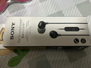 索尼（SONY） MDR-EX15AP 入耳式耳機有線(xiàn)帶麥手機通話(huà)高音質(zhì)耳機 黑色 曬單實(shí)拍圖
