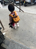諾狐（NOHOO）兒童書(shū)包男女孩 幼兒園雙肩背包卡通動(dòng)物防走失繩小包獅子中號 曬單實(shí)拍圖