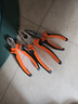 綠林（GREENER）鉗子三件家用套裝老虎鋼絲鉗尖嘴鉗斜口斜嘴鉗省力夾持電工工具 曬單實(shí)拍圖