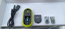 雙飛燕（A4TECH）FG1120 飛時(shí)代無(wú)線(xiàn)鍵鼠套裝便攜筆記本電腦家用辦公打字專(zhuān)用短小鍵盤(pán)鼠標套裝 熒光綠 曬單實(shí)拍圖