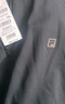 FILA 斐樂(lè )官方男子針織長(cháng)袖上衣25冬季新款健身運動(dòng)加絨長(cháng)T抓絨打底衫 深黑-BK XL 180/100A/XL 曬單實(shí)拍圖