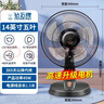 鉆石牌（DIAMOND）臺式風(fēng)扇電風(fēng)扇家用桌面臺扇小型床上床頭大風(fēng)力臥室大風(fēng)量搖頭電扇 14英寸五塑葉（高速電機） 曬單實(shí)拍圖