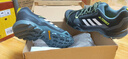 adidas AX3舒適戶(hù)外登山徒步網(wǎng)面運動(dòng)鞋男子阿迪達斯官方TERREX 黑/深灰/白/黃   43 曬單實(shí)拍圖