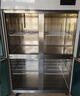 海爾（Haier）商用冰箱四門(mén)冰柜大容量不銹鋼立式冷藏保鮮柜冷凍速凍柜廚房酒店后廚高身雪柜 【玻璃門(mén)款】風(fēng)冷無(wú)霜一級能效 雙門(mén)955升冷藏 曬單實(shí)拍圖