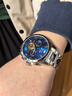 勞力士王子瑞士進(jìn)口機械表大表盤(pán)手表男士鏤空防水夜光飛輪鎢鋼名牌男表十大 R3240本藍【進(jìn)口機芯】 終身質(zhì)保 44mm 曬單實(shí)拍圖