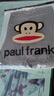 大嘴猴（paul frank）休閑褲男秋季美式高街工裝褲子男士寬松直筒純棉男褲 灰綠色 2XL 曬單實(shí)拍圖