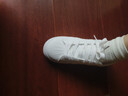 潮學(xué)生休閑板鞋2025秋季新款輕便百搭厚底小白鞋 米白色 37 曬單實(shí)拍圖