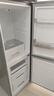 華凌美的冰箱出品185雙門兩門家電冰箱小型家用租房節(jié)能低音二門雙溫冷凍冷藏小型冰箱宿舍小型HR-185 灰色 曬單實拍圖