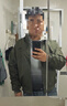 吉普（JEEP）夾克男士外套春秋季立領(lǐng)薄款行政休閑寬松美式衣服男裝 軍綠 3XL 曬單實(shí)拍圖