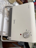 美的（Midea）【浴室新貴】暖風(fēng)機浴室/臺壁兩用取暖器/石墨烯極速升溫/節能小太陽(yáng)抗菌過(guò)濾低噪音可移動(dòng)HFS20XQ 曬單實(shí)拍圖