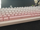 新盟X98Ultra無(wú)線(xiàn)機械鍵盤(pán)有線(xiàn)/藍牙/2.4G三?？椭苹o音水蜜桃軸gasket全鍵熱插拔電競游戲辦公筆記本 桃粉側刻-三模-TTC速銀軸-12000毫安 99 曬單實(shí)拍圖