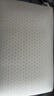 MUJI[自營(yíng)限定]乳膠枕 天然乳膠枕頭透氣高回彈枕芯白色60×40×10cm 曬單實(shí)拍圖
