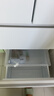 松下（Panasonic）【國家補貼20%】小冰糕日系多門(mén)冰箱法式小戶(hù)型410家用超薄風(fēng)冷無(wú)霜自動(dòng)制冰一級能效NR-JE41PXA-W 曬單實(shí)拍圖