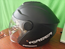 永久新國標3C認證電動(dòng)車(chē)3/4頭盔防霧防風(fēng)保暖秋冬季摩托車(chē)騎行男女士四季通用安全帽 502雙鏡【亞黑】 曬單實(shí)拍圖