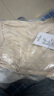 Homlean日系文藝休閑褲男秋季純色燈芯絨保暖直筒垂感長褲子8302米白2XL 曬單實(shí)拍圖