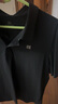 KOLON SPORT/可隆戶(hù)外POLO衫 男子接觸涼感防曬UPF50+冷黑功能短袖上衣 LHPT5AN007-BK 黑色 4XL190/112B 曬單實(shí)拍圖